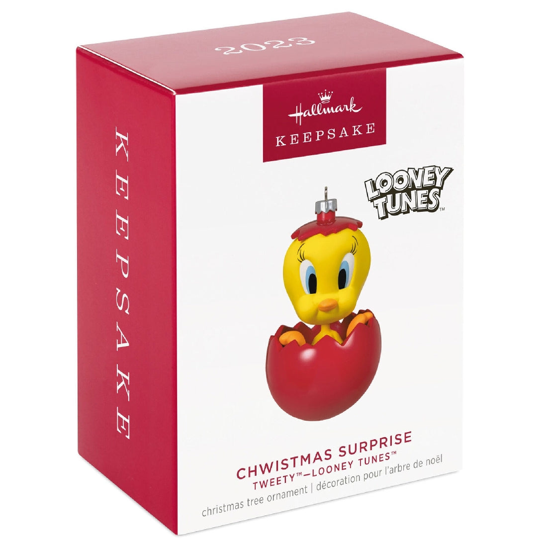 Looney Tunes Tweety Chwistmas Surprise 2023 Hallmark Keepsake Ornament