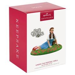 The Wizard of Oz Under the Poppies' Spell Hallmark Keepsake Ornament