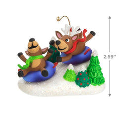 Reindeer Antics Hallmark Keepsake Ornament