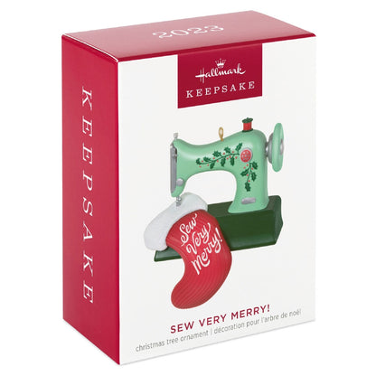 Sew Very Merry! 2023 Hallmark Keepsake Ornament