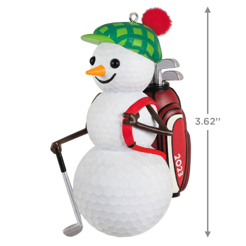 Jolly Golfer Hallmark Keepsake Ornament