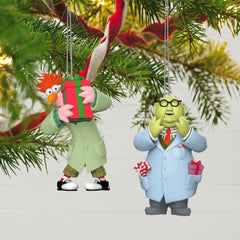 Disney The Muppets Dr. Bunsen Honeydew and Beaker Set of 2 Hallmark Keepsake Ornaments