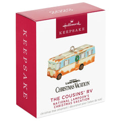 National Lampoon's Christmas Vacation The Cousins' RV Miniature Hallmark Keepsake Ornament