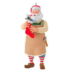 Toymaker Santa Surprise Hallmark Keepsake Ornament