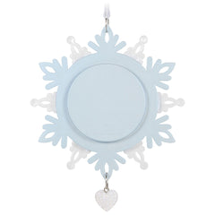 Our First Christmas Together Snowflake 2023 Photo Frame Hallmark Keepsake Ornament
