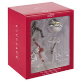 Disney 100 Years of Wonder Star Wars and Marvel Heroes Set of 4 2023 Hallmark Keepsake Ornaments