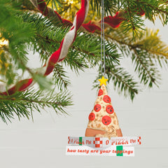 O Pizza Tree Hallmark Keepsake Ornament