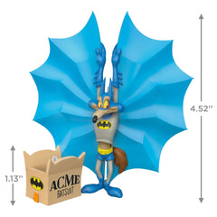 Looney Tunes Wile E. Coyote as Batman Set of 2 Hallmark Keepsake Ornaments