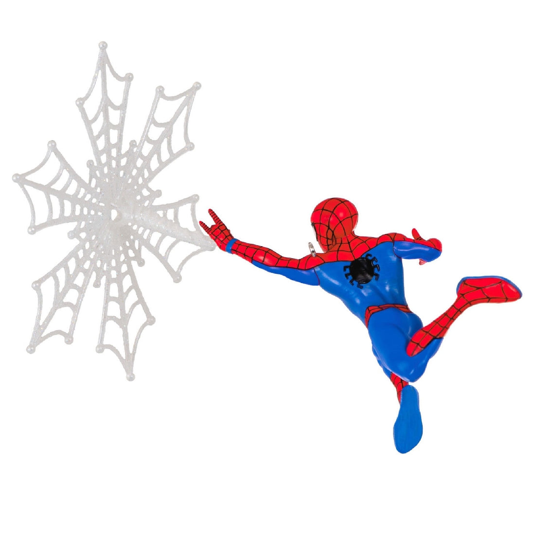 Marvel Spider-Man Spidey Spins A Snowflake 2023 Hallmark Keepsake Ornament