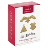 Harry Potter The Wizarding World Miniature 2023 Hallmark Keepsake Ornament Set