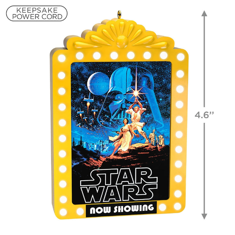 Star Wars: A New Hope Now Showing Hallmark Keepsake Ornament