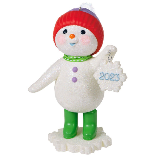 Sweet Snowman 2023 Hallmark Keepsake Ornament