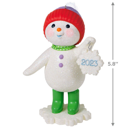 Sweet Snowman 2023 Hallmark Keepsake Ornament