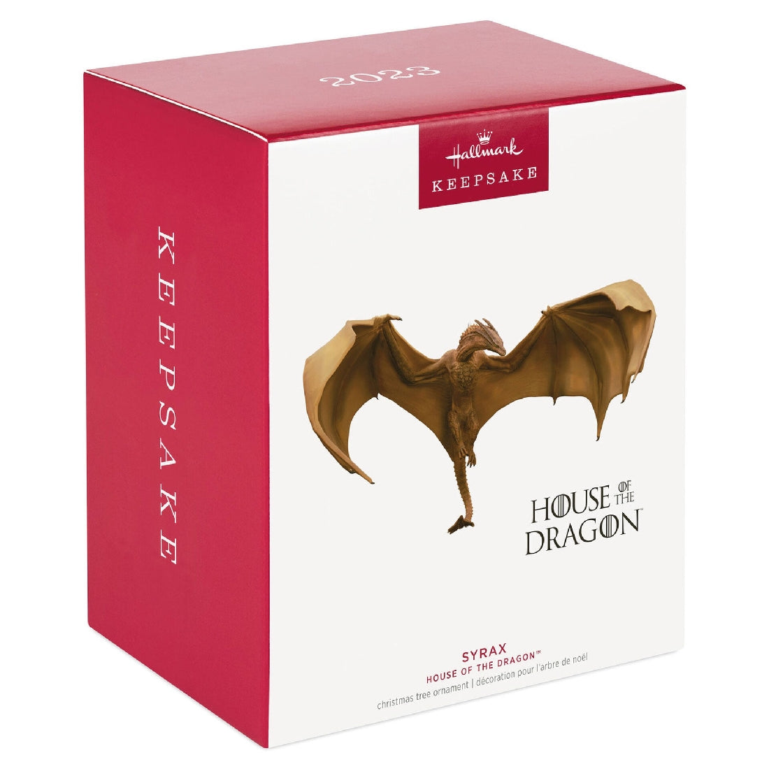 House of Dragons Syrax 2023 Hallmark Keepsake Ornament