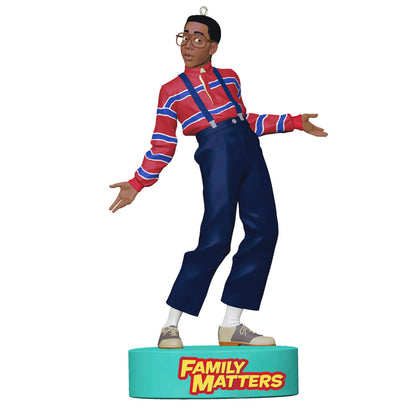 Family Matters Steve Urkel 2023 Hallmark Keepsake Ornament With Sound