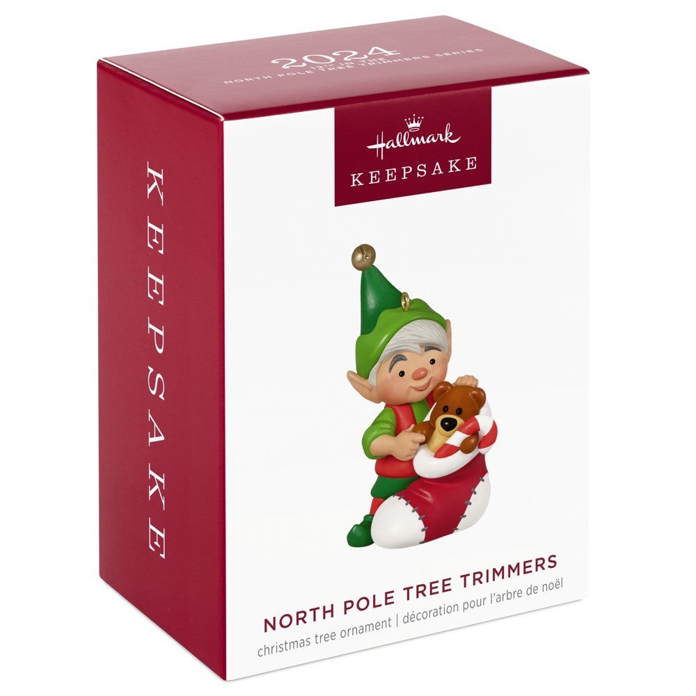 North Pole Tree Trimmers Hallmark Keepsake Ornament