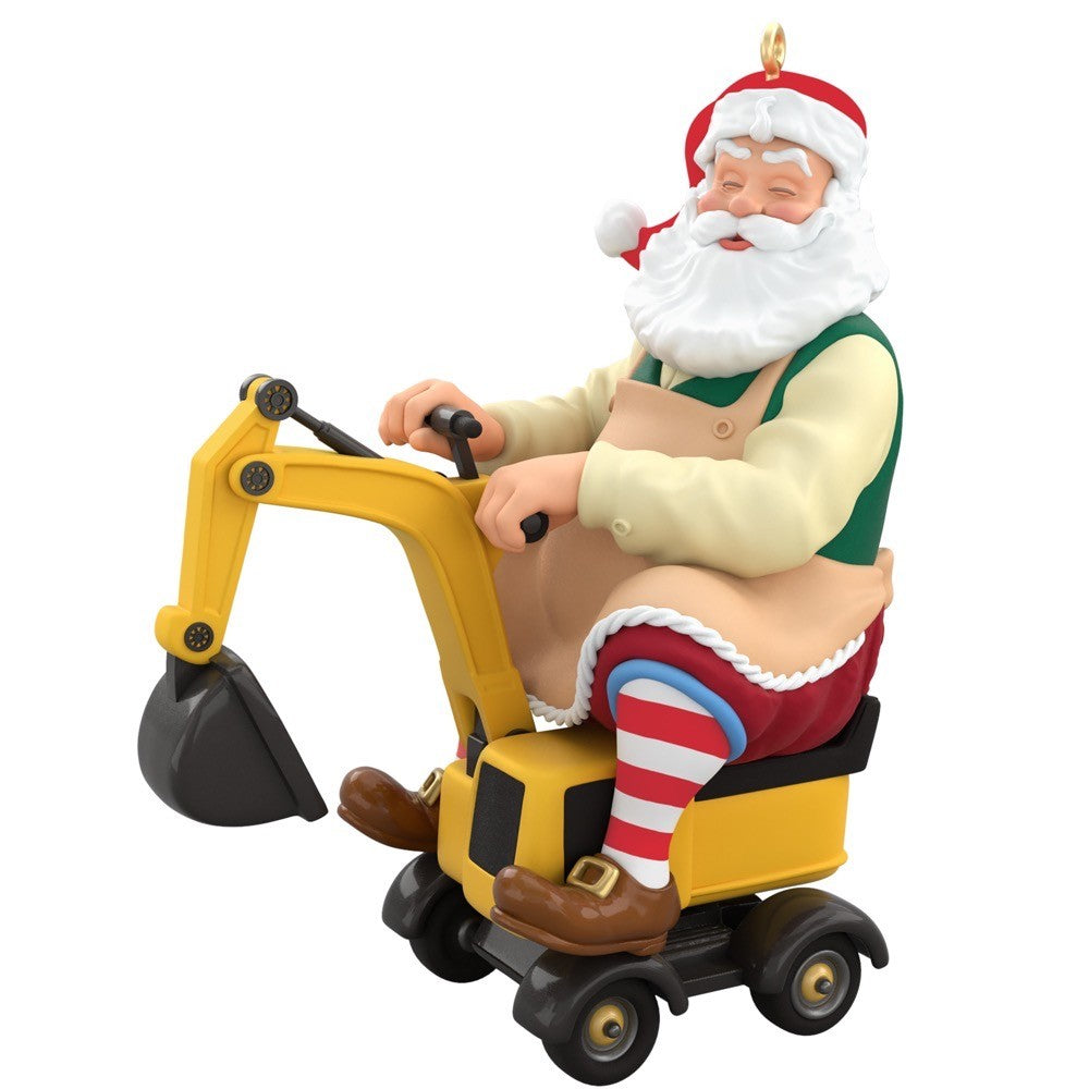 Toymaker Santa Hallmark Keepsake Ornament