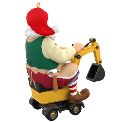 Toymaker Santa Hallmark Keepsake Ornament