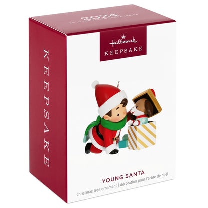 Young Santa Hallmark Keepsake Ornament