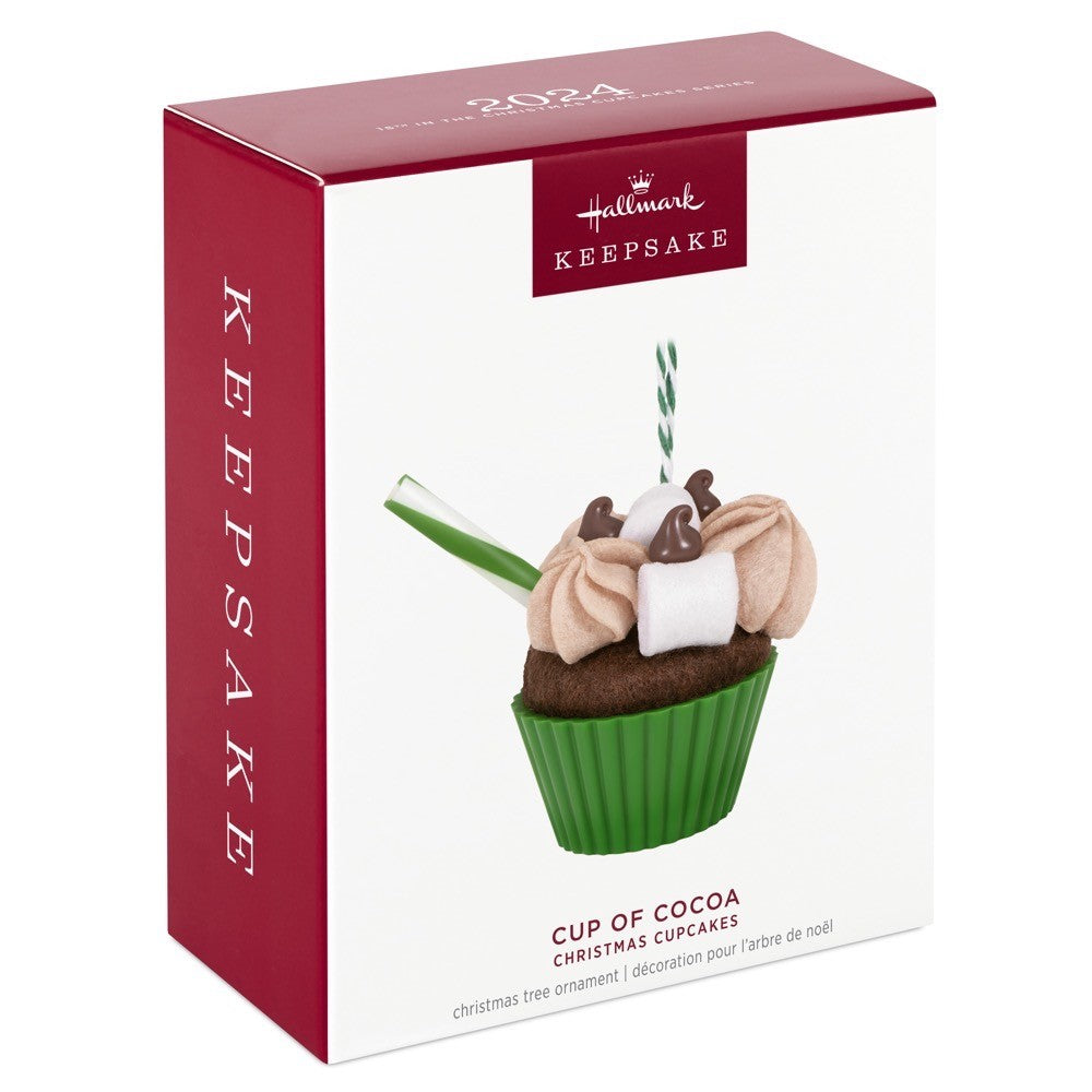 Christmas Cupcakes Cup of Cocoa Hallmark Keepsake Ornament