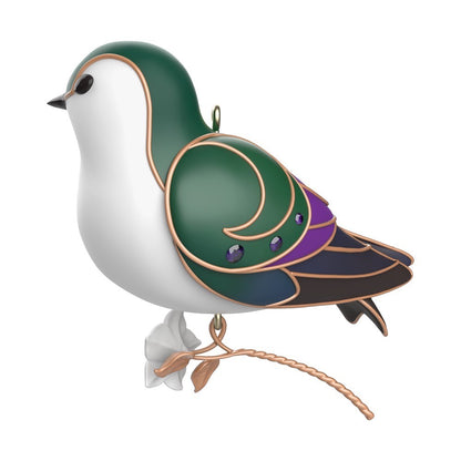 The Beauty of Birds Violet-Green Swallow Hallmark Keepsake Ornament