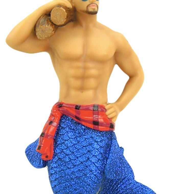 December Diamonds Lumber Jack Merman Ornament
