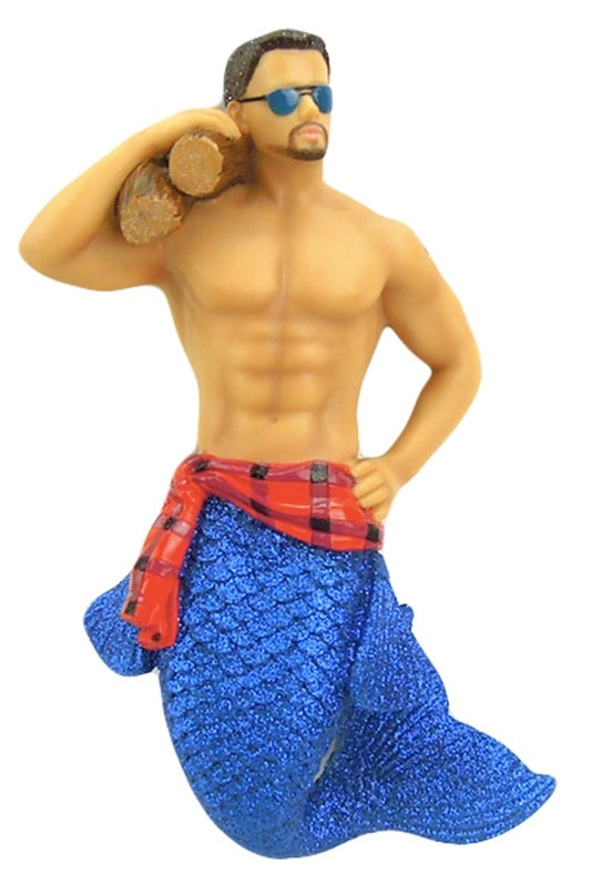 December Diamonds Lumber Jack Merman Ornament