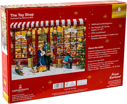 The Toy Shop at Christmas Jigsaw Puzzle