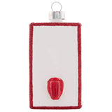 kat + annie Boxed Wine Glass Christmas Ornament
