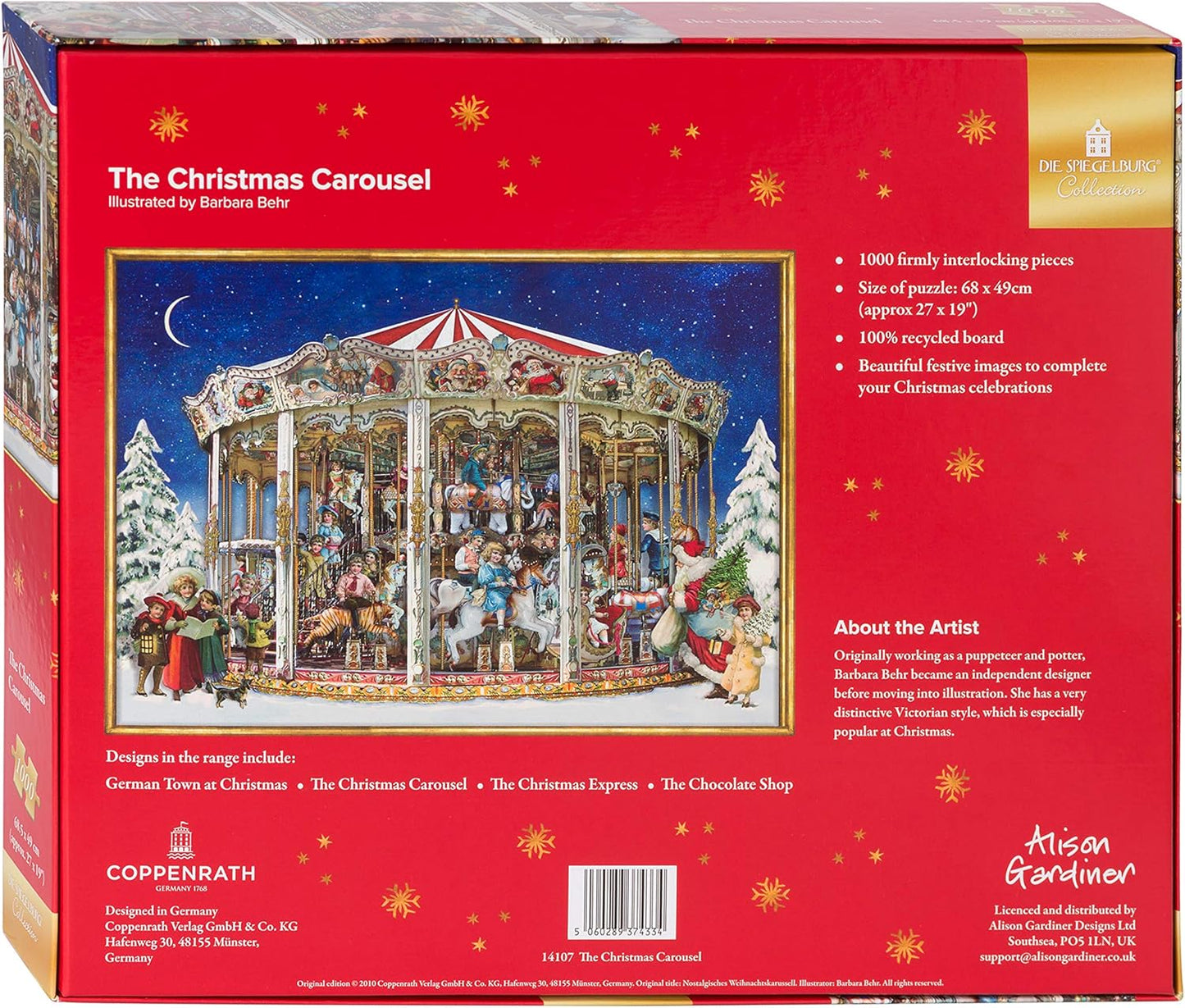 Christmas Carousel Jigsaw Puzzle