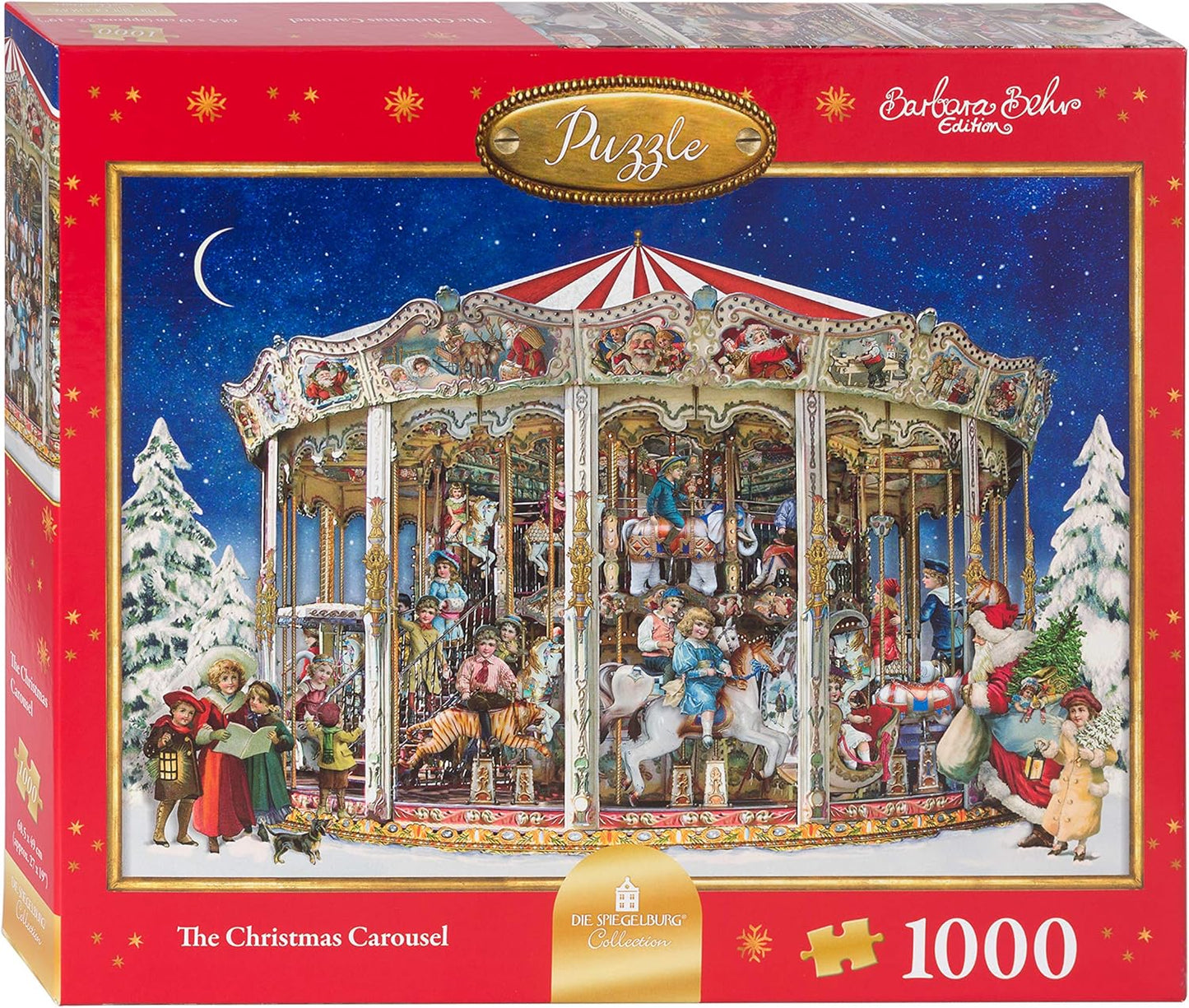 Christmas Carousel Jigsaw Puzzle