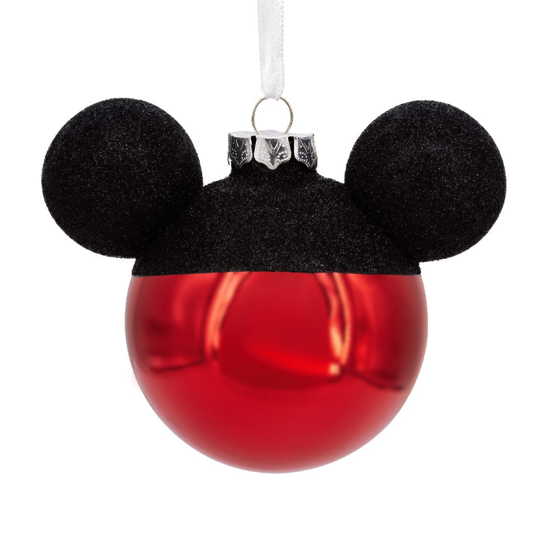 Disney Mickey Mouse Icon Hallmark Blown Glass Ornament