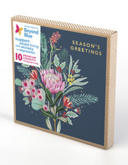Beyond Blue Festive Botanic Charity Boxed Christmas Cards