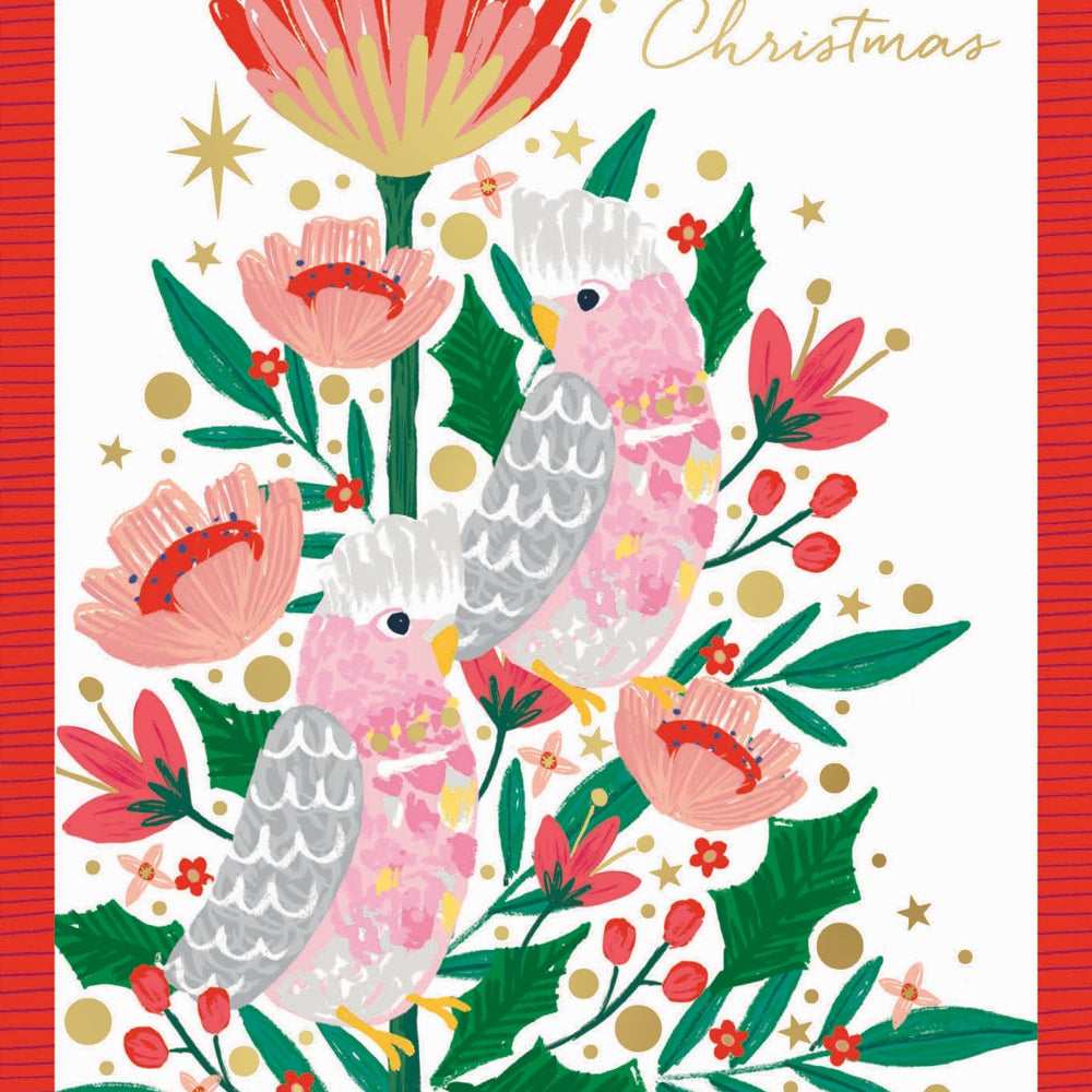 Breast Cancer Foundation Galah Greetings Charity Boxed Christmas Cards