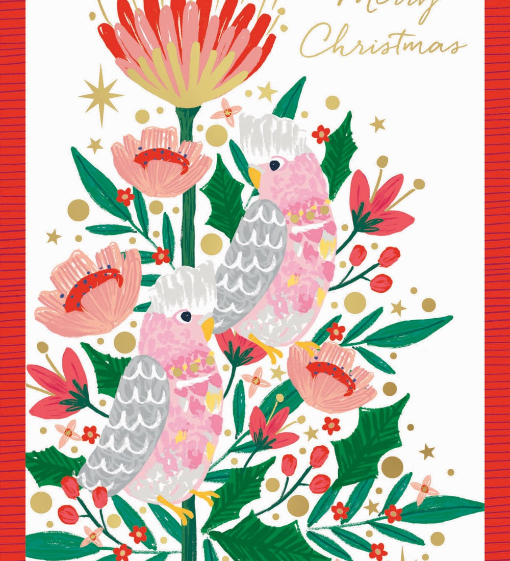 Breast Cancer Foundation Galah Greetings Charity Boxed Christmas Cards
