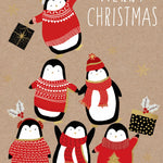 Redkite Penguin Fun Charity Boxed Christmas Cards