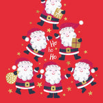 Breast Cancer Foundation Jolly Santas Charity Boxed Christmas Cards