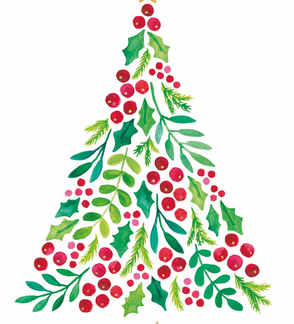 Beyond Blue Christmas Berries Charity Boxed Christmas Cards