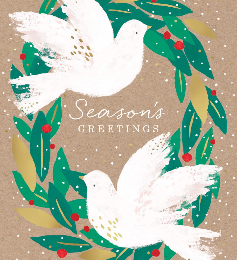 Redkite Dove Magic Charity Boxed Christmas Cards