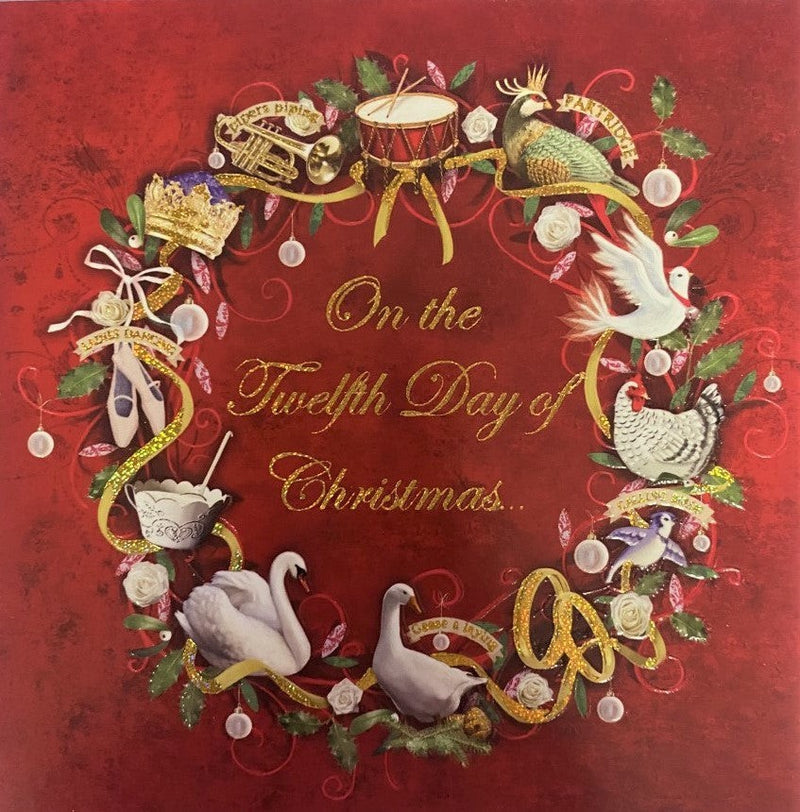 Starlight Children's Foundation Luxury 12 Days Of Christmas Charity Boxed Christmas Cards
