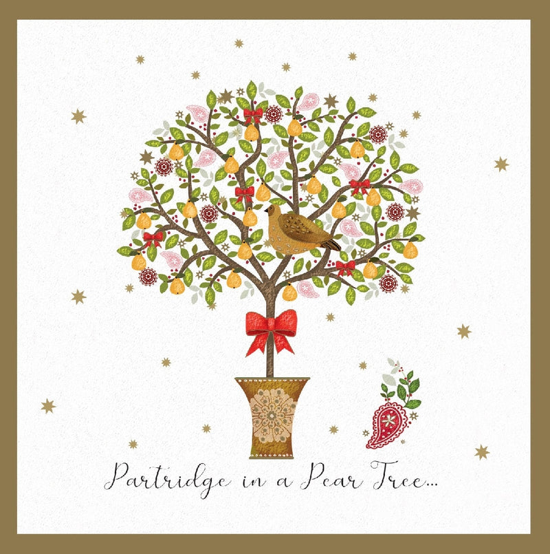 Starlight Children's Foundation Partridge Pear Tree Charity Boxed Christmas Cards
