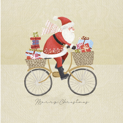 Peter Mac Foundation Santa on Bike Charity Boxed Christmas Cards