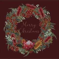 Starlight Children's Foundation Elegant Wreath Charity Boxed Christmas Cards