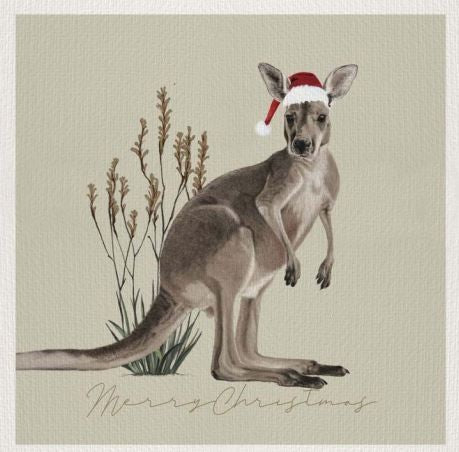 Starlight Children's Foundation Australian Kangaroo Charity Boxed Christmas Cards