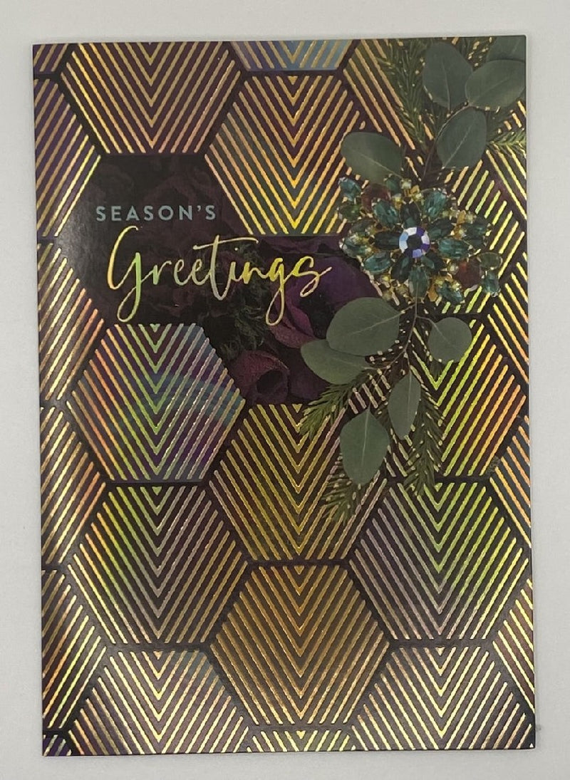 McGrath Foundation Hexagons Charity Boxed Christmas Cards