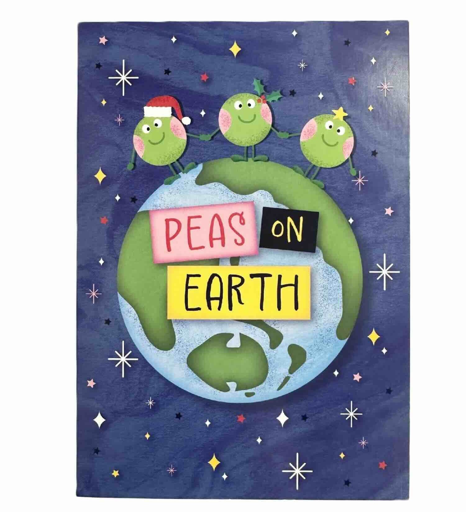 Kids Helpline Peas On Earth Charity Boxed Christmas Cards