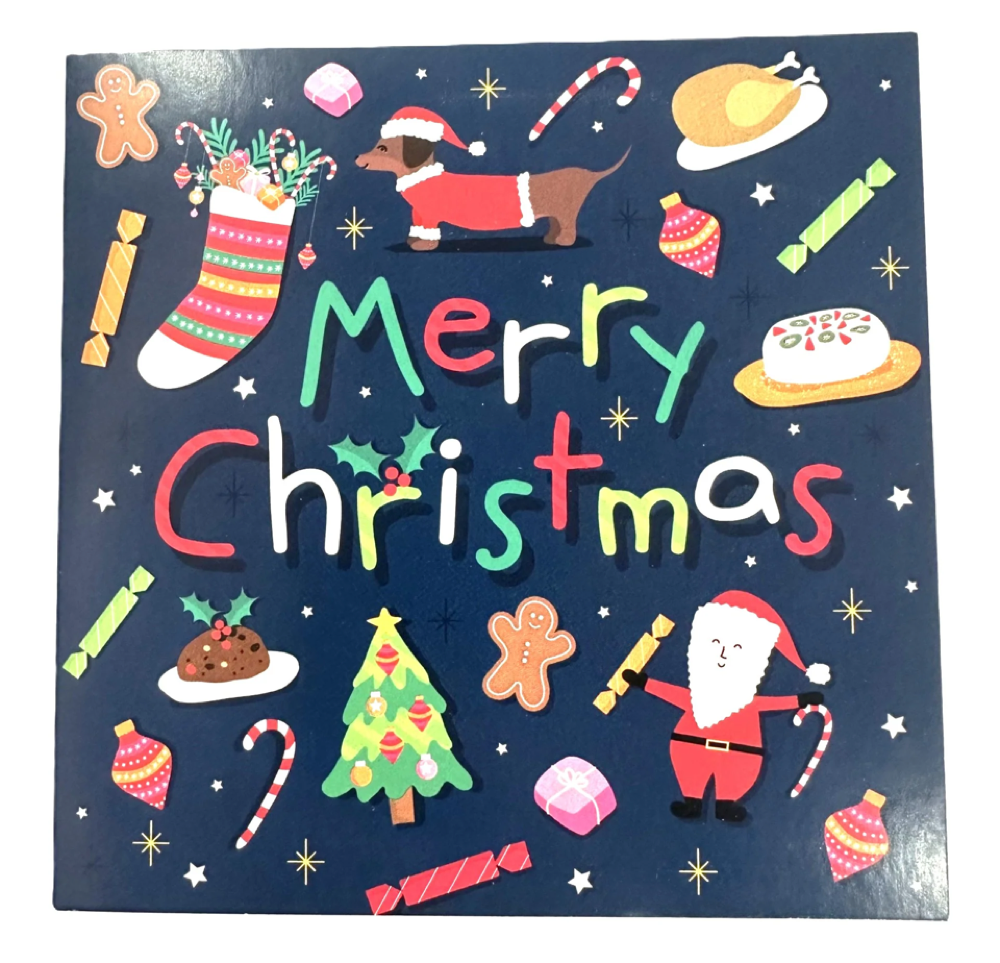 Kids Helpline Merry on Blue Charity Boxed Christmas Cards