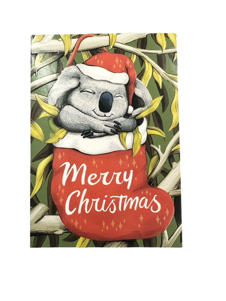 Kids Helpline Aussie Christmas Koalas Charity Boxed Christmas Cards