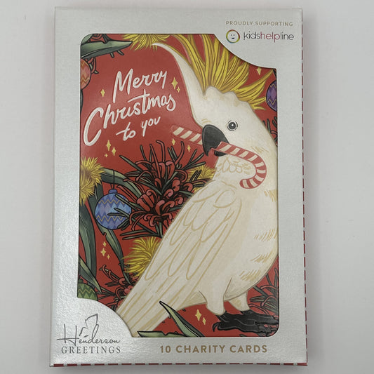 Kids Helpline Aussie Fauna Charity Boxed Christmas Cards