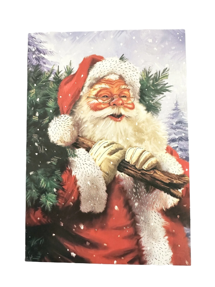 Kids Helpline Santa with Tree Charity Boxed Christmas Cards